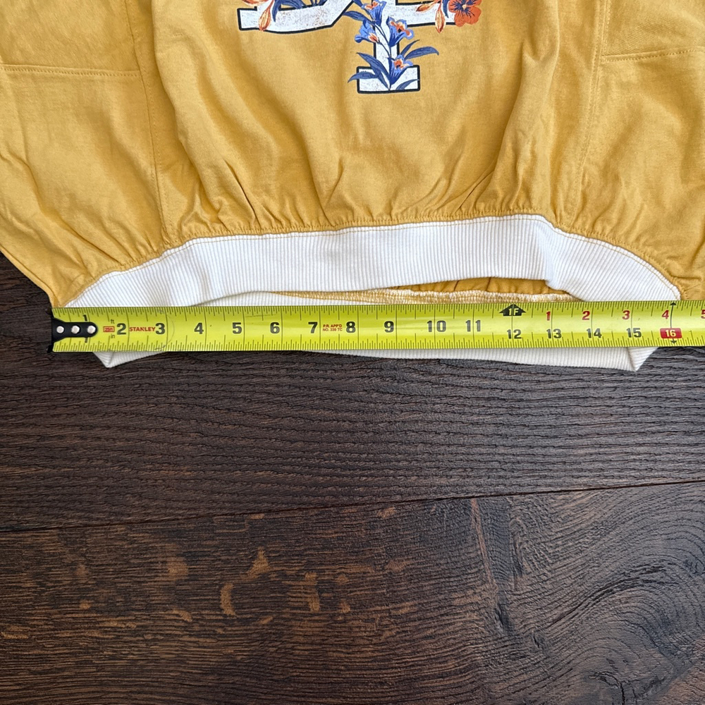 Anthropologie Daily Practice Coin Toss Crop Top size XS - Picture 8 of 9